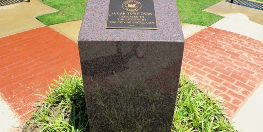 Sugar Town Park Dedication Monument