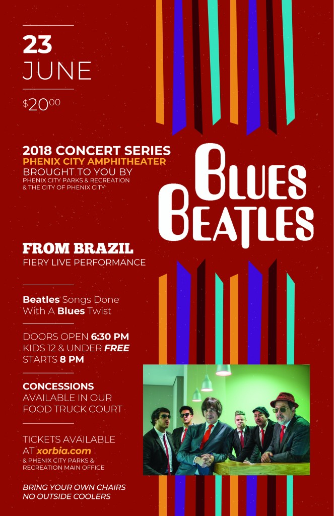 Blues Beatles Concert Poster